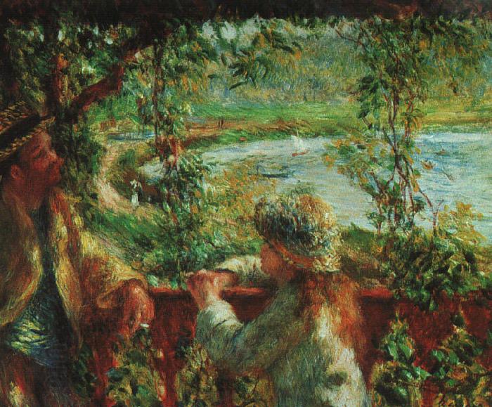Pierre Renoir Near the Lake China oil painting art